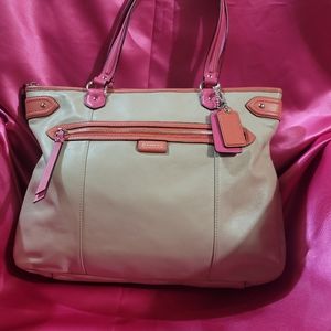 Coach daisy spectator leather Emma hobo tote